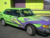 Octapus Saab Art Car Side