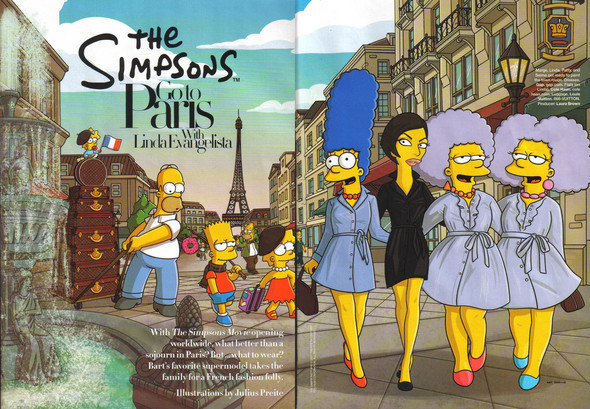 Simpsons, Paris