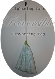 easy sew craft project reversible bag tutorial