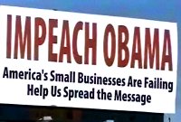 'Impeach Obama' billboard