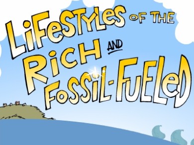 Lifestyles of the rich and fossil-fueled