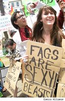 Sign, Fags are sexy beasts