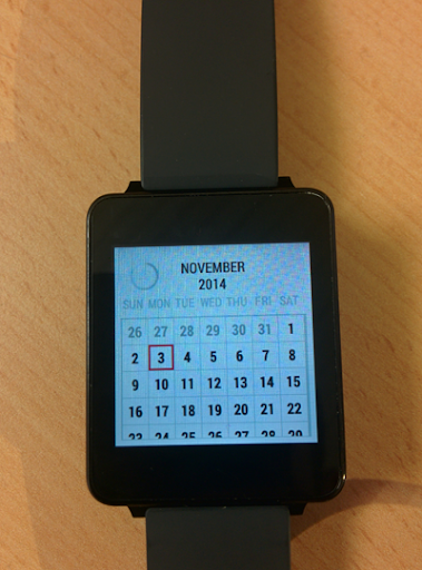 【免費生產應用App】Calendar For Android Wear-APP點子