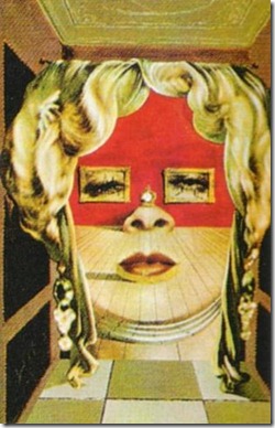 salvador dali-Face of Mae West