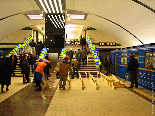 Открытие новых станций метро в Киеве