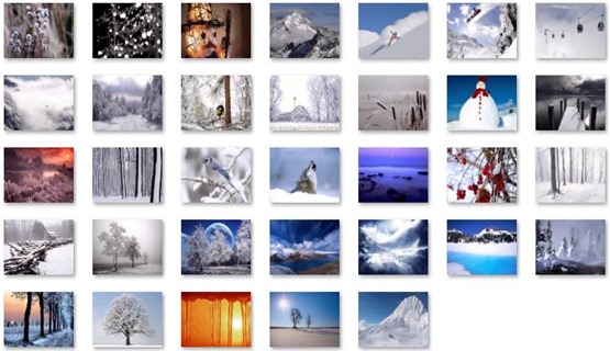 Download Free Winter Windows 7 Theme 1