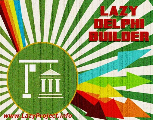 Рекламный постер Lazy Delphi Builder