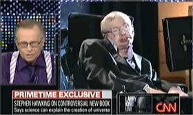 Larry King, Stephen Hawking