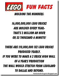 Lego Fun Facts 1