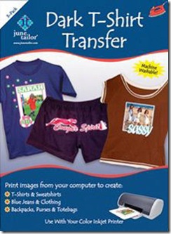 Dark T-shirt iron on transfer paper