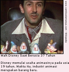 Walt Disney - Semangat entrepreneur muda