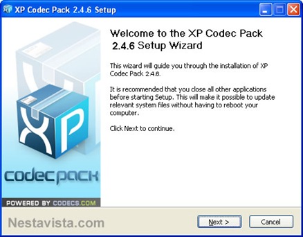 XP Codec Pack 2.4.6