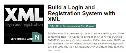 xml registro