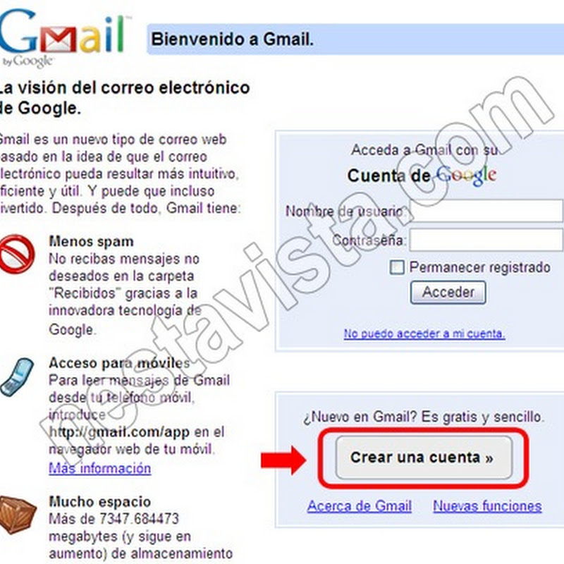 Como abrir mi correo Gmail - Nestavista