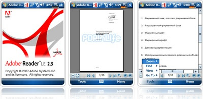 Adobe Reader PDF para Nokia 5800 XpressMusic - Nestavista