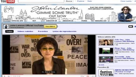 Redes sociales rinden homenaje a John Lennon