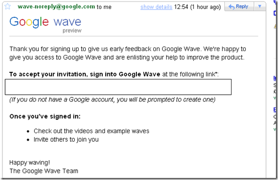 Google Wave to blog