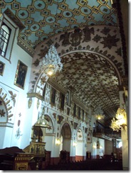 Interior Iglesia de San Agustín 