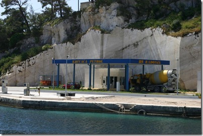 Croatia Cruising Companion - Fuel Station Sumartin, Brac