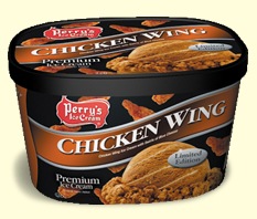 Perry's Chicken Wing Ice Cream