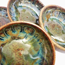 glazedOver Blue Abyss tiny bowls 