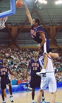 Vince Carter Olympic dunk