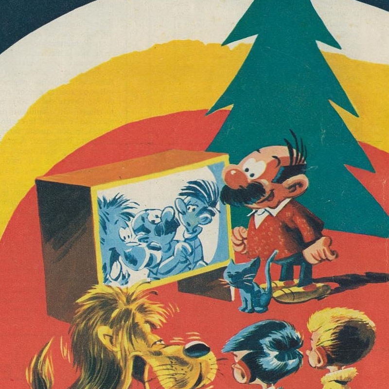 Corrierino e Giornalino Ambrogio, Gino e la TV