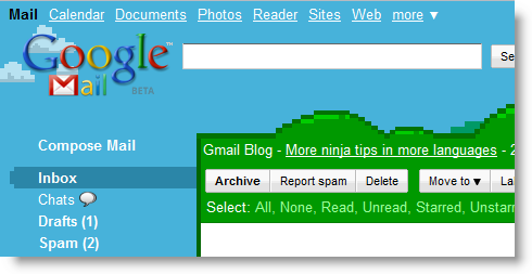 Super Mario Theme Google Mail