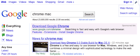 Google Search Test September 2010