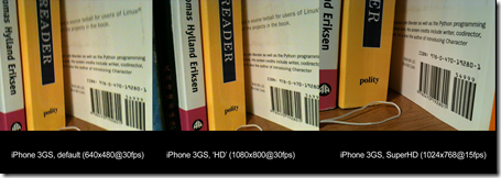 iPhone 3GS - How To Enable HD Video Recording