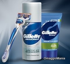 Nuova opportunità per richiedere gratis il Kit Gillette 2010: rasoio,  deodorante e crema - OmaggioMania