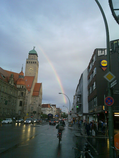 Regenbogen in Neukölln