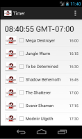 GW2 Event Timer 2014 APK 屏幕截图图片 #1