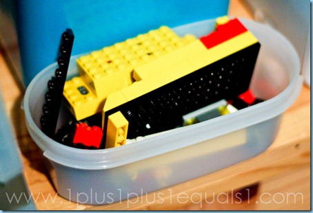 Organizing Legos
