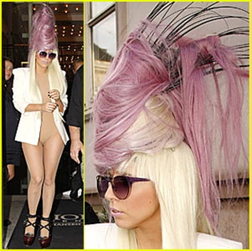 lady-gaga-purple-beehive-hairstyle