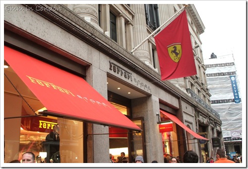 Ferrari Store Regent Street London