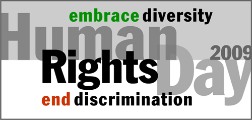 Human Rights Day 2009 End Discrimination