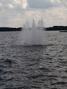 Fountain in Växjösjön