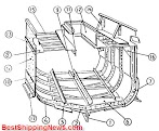 Stringer Plate In Ship Construction - Stiffening of ship's plates - Ship Construction - YouTube - With plate type of transverse watertight bulkheads and they normally extend athwart ship from one side lower hopper to other side lower hopper.