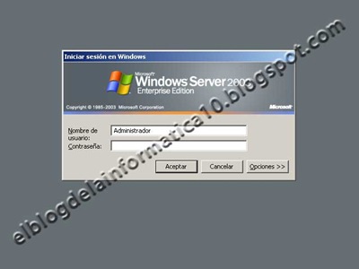 Instalación de Windows Server 2003