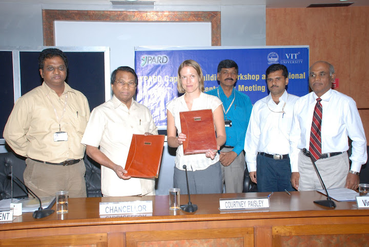 MOU between VIT University and YPARD