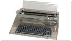 Prison typewriter