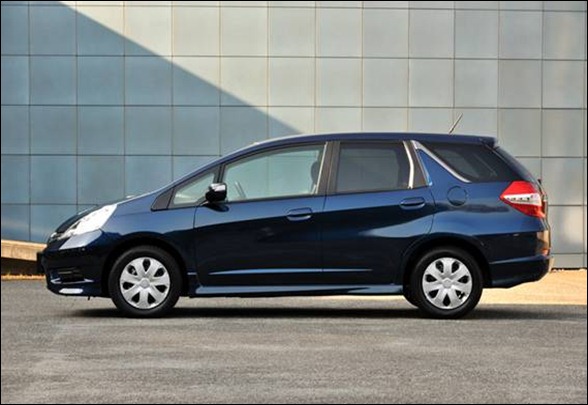 Honda mostra o Novo Fit Shuttle
