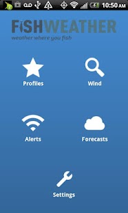 FishWeather screenshot for Android