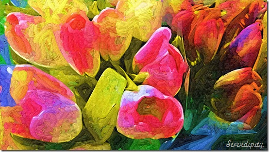 fauvist tulips