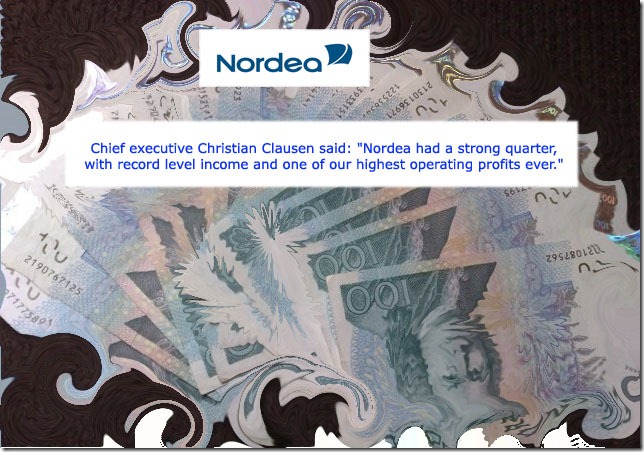 Nordea money flyer