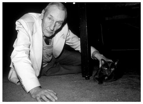 William S. Burroughs with 