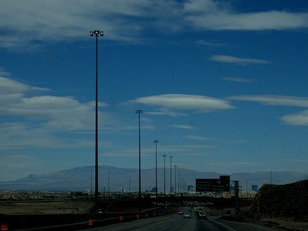toward Las Vegas