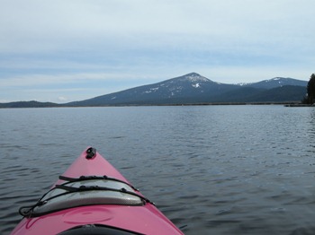 Mount Harriman from Pelican Bay