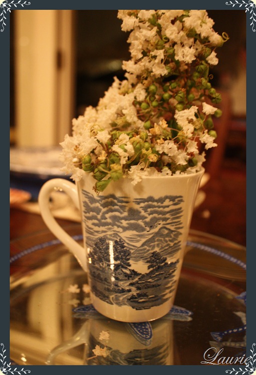 flower mug